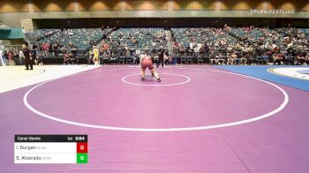 235 lbs Consolation - Isabella Durgan, Alamosa vs Sheccid Alverado, Mountain Crest