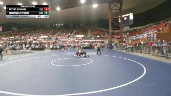 170 lbs Champ. Round 1 - Makenzi Rhymer, Colby HS vs Taylie Schaub, Fort Scott HS