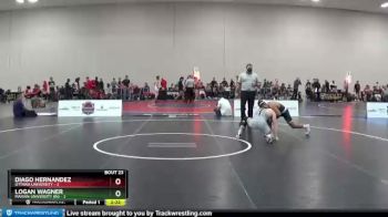 141 lbs Semis & 3rd Wb (16 Team) - Logan Wagner, Marian University (IN) vs Diago Hernandez, Ottawa University