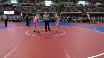 109 lbs Champ. Round 1 - Ella Brown, Minot Majettes vs Irelynn Cullen, Butte Wrestling Club
