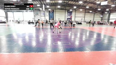 107 lbs Rr Rnd 3 - Claire Roney, MetroWest United vs Sophie Froehlich, Hammer Wrestling Club