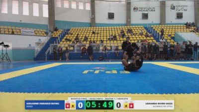 GUILHERME FERRAREZI BOTREL vs LEONARDO RIVERO GUZZI 2026 FPJJ Campeonato Paulista Sem Kimono