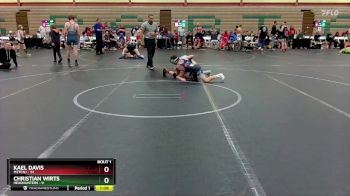 100 lbs Finals (2 Team) - Christian Wirts, Headhunters vs Kael Davis, M2TCNJ