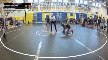 150 lbs Quarterfinals (8 Team) - Dominic McCloud, Braden River vs Wyatt Nevling, Charlotte Hs