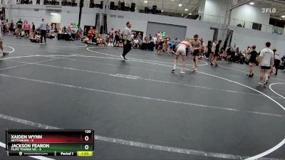 120 lbs Placement (4 Team) - Xaiden Wynn, Gettysburg vs Jackson Fearon, Filipe Trained WC