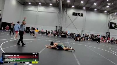 138 lbs Placement (4 Team) - Brendan Sholders, Impact Black vs Armani Mccann, Strive Wrestling