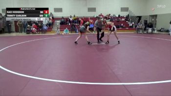 139-142 lbs 1st Place Match - Kaci Hodgson, Western Dubuque Girls vs Trinity Carlson, Grinnell Girls