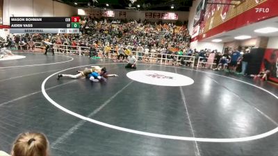 105A Semifinal - Mason Bohman, Centennial Middle School vs Aiden Vass, CY Middle School