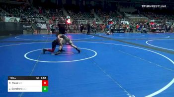 Consolation - Drake Blasi, Maize WC vs Jescee Sanders, Salina WC