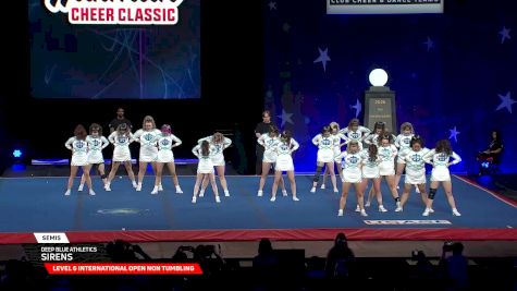 Deep Blue Athletics - Sirens [2026 L6 International Open Non Tumbling Semis] 2026 The Cheerleading Worlds
