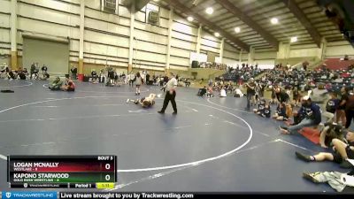 102 lbs Round 2 (4 Team) - Logan McNally, Westlake vs Kapono Starwood, Gold Rush Wrestling