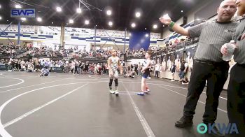 90-105 lbs Quarterfinal - Bradford Sheppard, Noble Takedown Club vs Creed Rolan, Standfast OKC