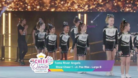 Toms River Angels [2025 Show Cheer 1 - Jr. Pee Wee - Large B] 2025 Pop Warner National Cheer & Dance Championship