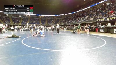 252 lbs Consy 4 - Colin Deeter, Southern Columbia vs Carter Pullium, Laurel