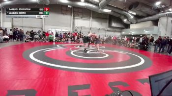 285 lbs Quarterfinal - Samuel Stockton, Resurrection Christian vs Landon Smith, Kelly Walsh