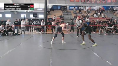 174 lbs Semifinal - Tyler Morrison, Pitt-Johnstown vs Alexander Dorce, Felician
