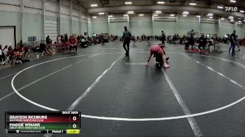 119 lbs Round 5 - Grayson Richburg, Baltimore Wrestling Club vs Maggie Winans, Great Neck Wrestling Club