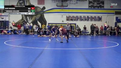 150 lbs Quarterfinal - Briggs Collins, West Liberty vs Tate Woods, North Linn