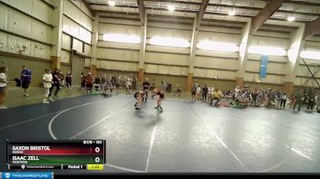 101 lbs Champ. Round 1 - Saxon Bristol, Hawaii vs Isaac Zell, Montana