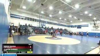 182 lbs Quarterfinal - Clinton Garnick, Royal vs Sergio Galicia, Lake Roosevelt