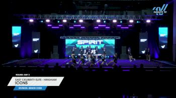 East Celebrity Elite - Hingham - ICONS [2025 L4 Senior Coed Day 3] 2025 Spirit Fest Grand Nationals