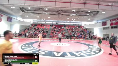 141 lbs Quarterfinal - Dylan Nolan, Brockport vs Ryan Parton, Jamestown Community College