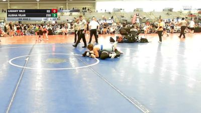 145 lbs Rr Rnd 2 - Ligiany Nilo, Red Zone - HSG vs Alisha Vilar, Storm Wrestling Center - HSG