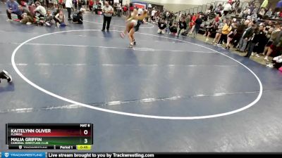 130 lbs Cons. Round 4 - Kaitelynn Oliver, Florida vs Malia Griffin, Cardinal Wrestling Club