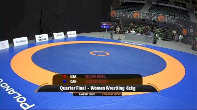 62kg Quarter-Final - Jennifer Page, USA vs Ana Godinez, CAN