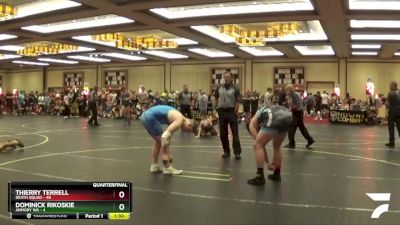 200 lbs Quarterfinals (8 Team) - Thierry Terrell, Death Squad vs Dominick Rikoskie, Armory WA