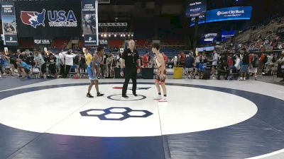 100 lbs Champ. Rd Of 64 - David Matthew Fleming, West Virginia vs Rei Pate, Virginia