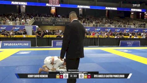 Henry David Nemcok vs Ryu Angelo Castro Pangelinan 2026 Pan Kids Jiu-Jitsu IBJJF Championship
