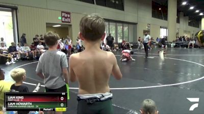 65 lbs Semis & Wb (16 Team) - Liam King, Fight Club vs Liam Howarth, Carolina Hammer Squad