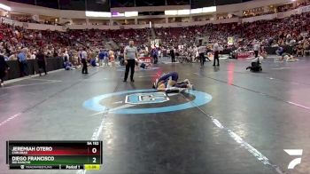 5A 152 lbs Champ. Round 1 - Diego Francisco, Rio Rancho vs Jeremiah Otero, Carlsbad