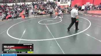 215 lbs Quarterfinal - Tommy McNeil, Crystal Lake (CENTRAL) vs Ben Alvarez, YORKVILLE (HS)