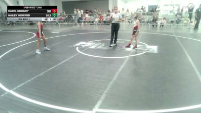 65 lbs Round Of 16 - Ezekiel Osnaya, Riverside Rascals vs Braelynn Mancilla, Ravage WC
