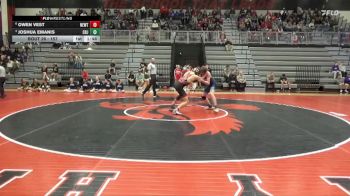 157 lbs Quarterfinal - Joshua Emanis, Cedar Rapids Jefferson vs Owen Vest, Newton