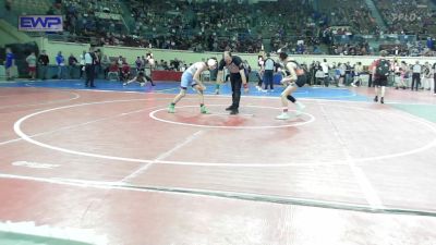87 lbs Round Of 64 - Cooper Bright, Unattached vs Riley Axtell, Putnam City West