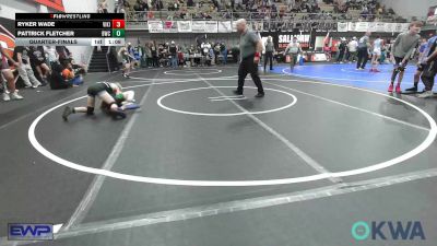 80 lbs Quarterfinal - Ryker Wade, Viking Wrestling Club vs Pattrick Fletcher, Brushy Wrestling Club