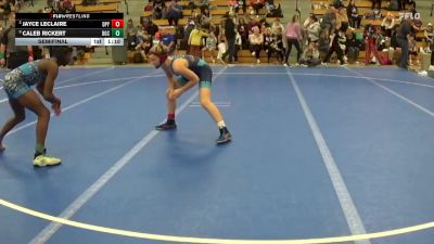 102 lbs Semifinal - Caleb Rickert, BGC vs Jayce LeClaire, De Pere Youth