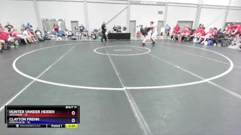 285 lbs Quarters & 1st Wb (16 Team) - Hunter Vander Heiden, Wisconsin vs Clayton Frehn, Kansas Blue