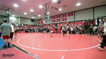 110 lbs Consi Of 8 #1 - Mason Sparks, Muskogee vs Isabella Rodriguez, McAlester