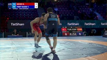 86 kg Qualif. - Osman Gocen, Turkey vs Taimuraz Friev Naskidaeva, Spain