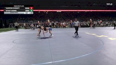 D3-138 lbs Semifinal - Wyatt Burns, Dundee vs Quinton Everett, Chesaning