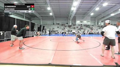 90 lbs Round Of 16 - CJ Dreshman, Quest School Of Wrestling MS vs Nate Kasak, 4M