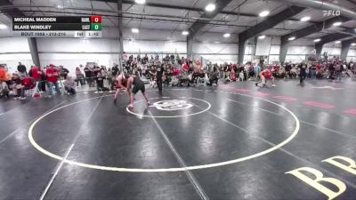 212-216 lbs Round 4 - Micheal Madden, Rawlins vs Blake Windley, Cheyenne East