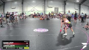 95 lbs Round 5 (6 Team) - Carson Carter, Backyard Brawlers vs Ramsey Crow, Team Palmetto