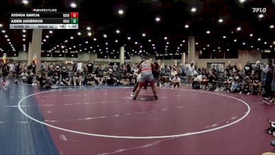 285 lbs Round 5 (6 Team) - Aiden Anderson, BRAWL Silver vs Joshua Garcia, North Shelby Regulators Blue