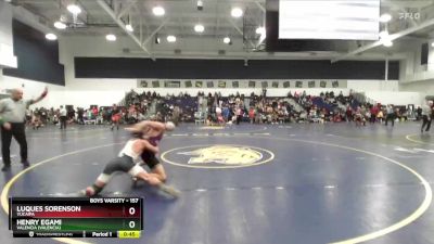 157 lbs Cons. Round 5 - Henry Egami, Valencia (Valencia) vs Luques Sorenson, Yucaipa