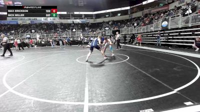 192 lbs Round Of 16 - Max Erickson, York WC vs Nick Miller, Bartlesville WC